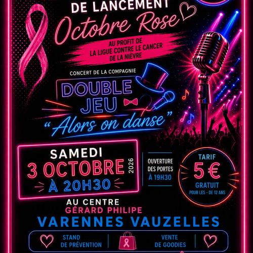 Soirée de lancement Octobre rose