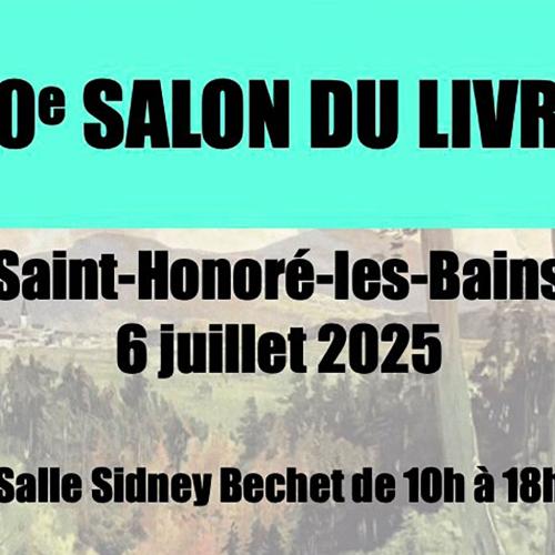 10ème Salon du livre de Saint-Honoré-les-Bains