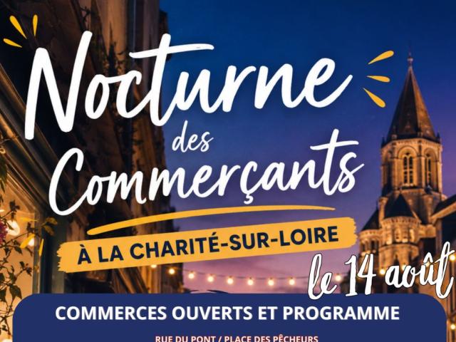 Nocturne des commerçants de La Charité-sur-Loire