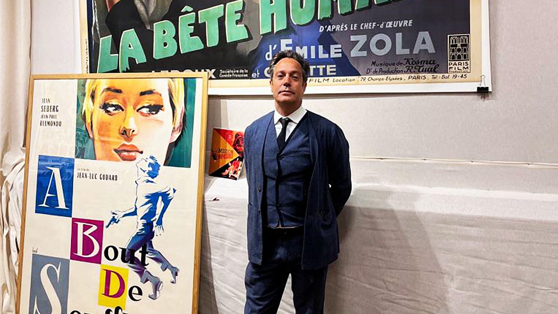 Cinéma: rencontre avec le commissaire-priseur Vincent Sarrou au cœur d’une vente exceptionnelle